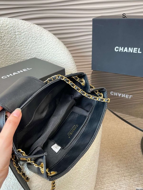 Chanel 24C Big Logo Baguette Bag