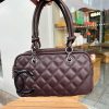 Chanel Brown Cambon Ligne Shoulder Bag Dark brown