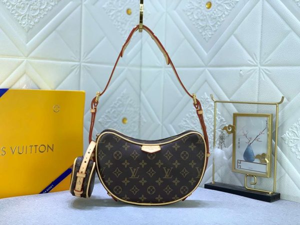 LOUIS VUITTON Croissant MM Monogram