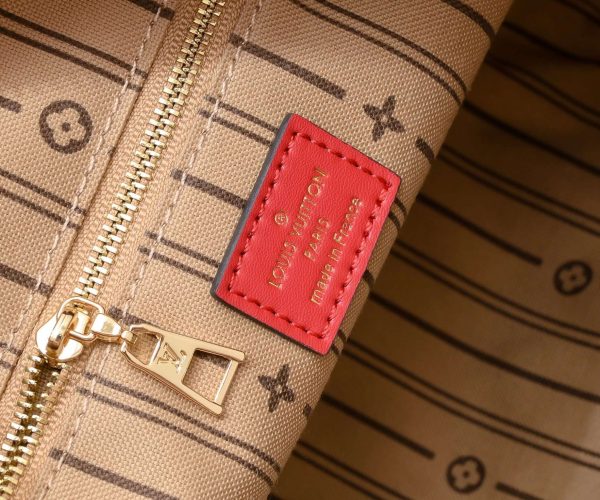 Louis Vuitton Monogram Canvas Flandrin Red Bag