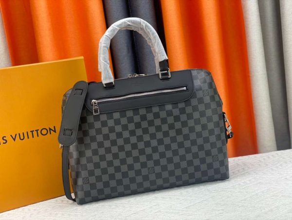 Louis Vuitton Monogram Leather Briefcase