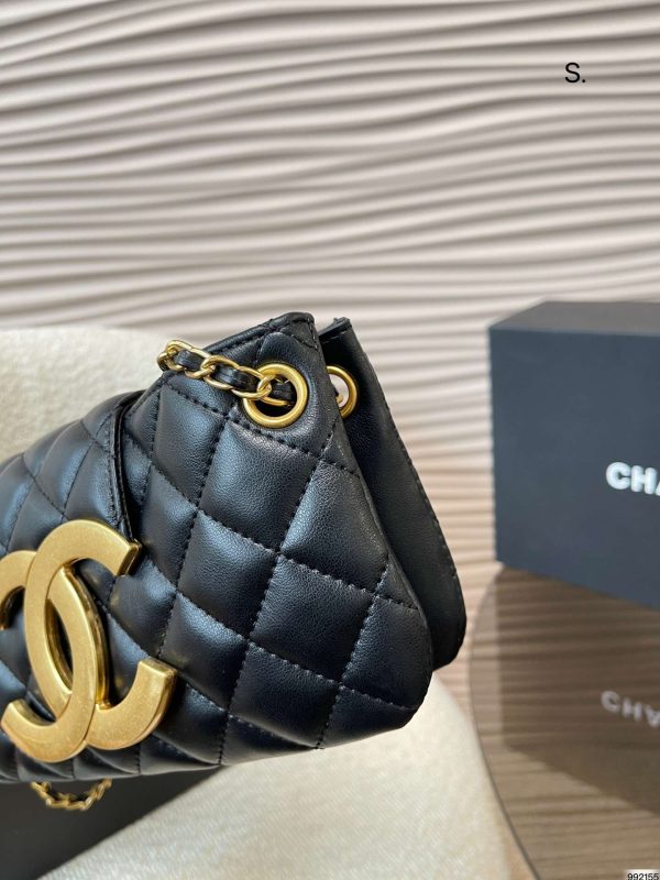 Chanel 24C Big Logo Baguette Bag