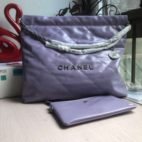 Chanel 22 Bag Purple