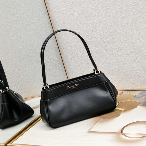 DIOR SMALL KEY BAG BLACK