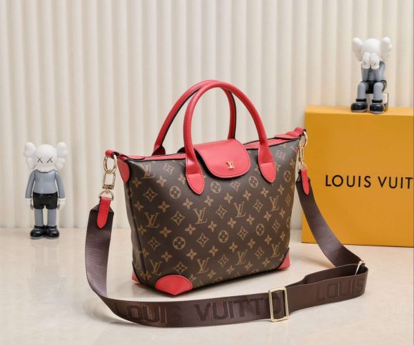 Louis Vuitton Monogram Canvas Flandrin Red Bag