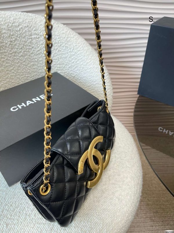 Chanel 24C Big Logo Baguette Bag