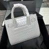 Saint Laurent GREY ‘Sac De Jour Nano’ shoulder bag