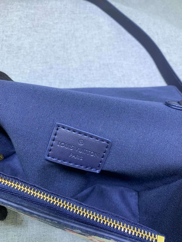 LV Steamer Wearable Wallet Monogram Bleach