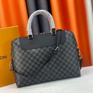 Louis Vuitton Monogram Leather Briefcase