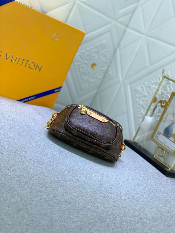 LOUIS VUITTON Monogram mini Bum bag M82335 Shoulder bag Auth unused