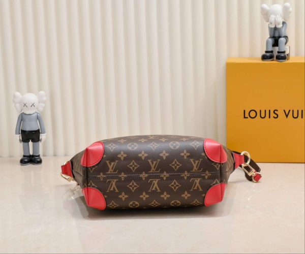 Louis Vuitton Monogram Canvas Flandrin Red Bag