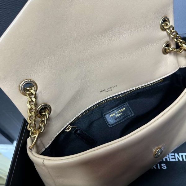 Saint Laurent Women’s Calypso Leather Shoulder Bag