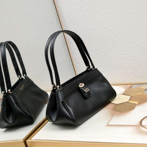 DIOR SMALL KEY BAG BLACK