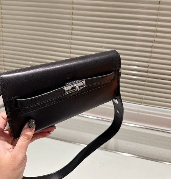 H KELLY WALLET  WITH STRAP 23CM