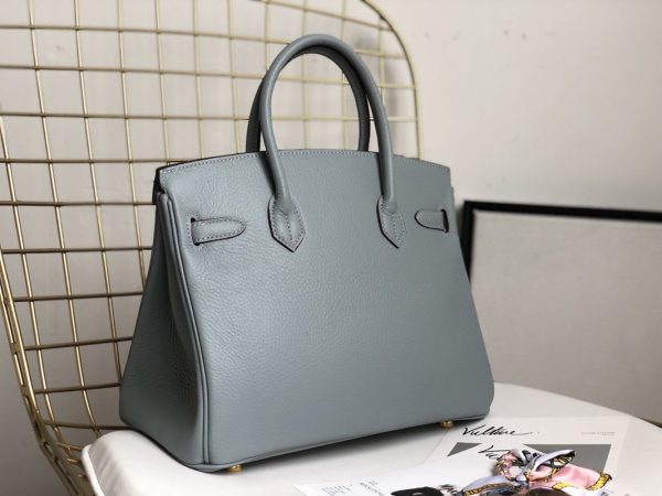 H BIRKIN 35 TOGO LEATHER GOLD HARDWARE GREY 35CM