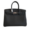 H BIRKIN GOLD HARDWARE BLACK 30CM/11.8in