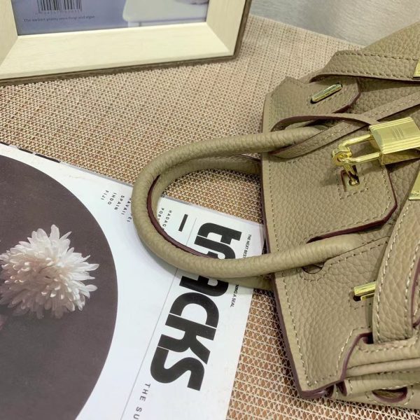 H BIRKIN MINI GOLD HARDWARE EPSOM BEIGE 20CM