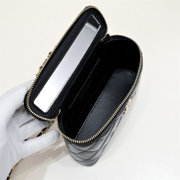 Chanel Vanity Top Handle With Chain