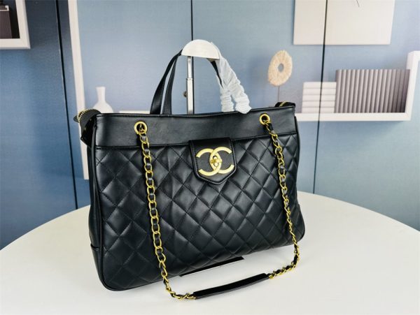 CHANEL LARGE COCO VINTAGE TIMELESS TOTE BAG