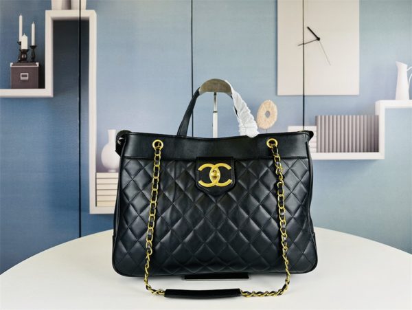 CHANEL LARGE COCO VINTAGE TIMELESS TOTE BAG