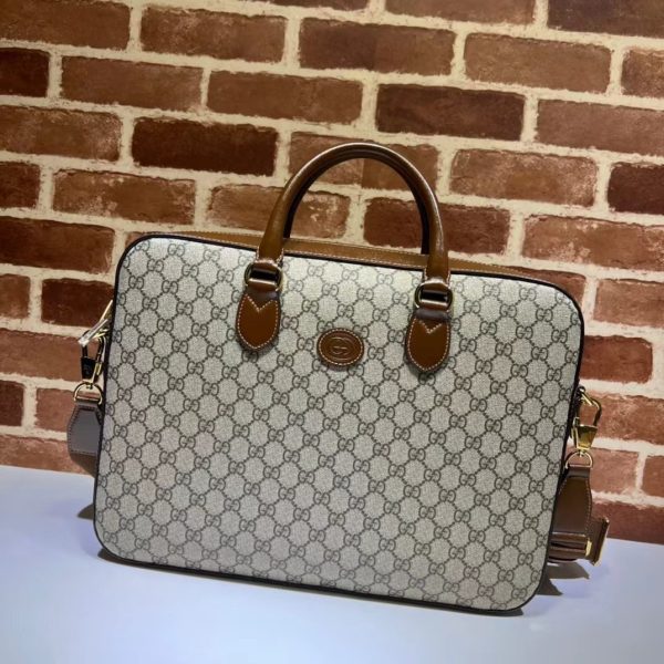 Gucci GG Marmont Leather Laptop Bag