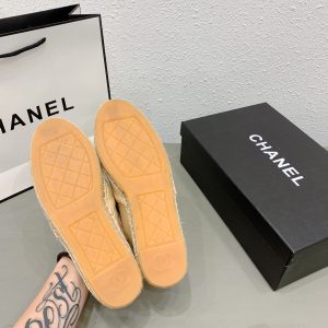 Chanel tweed espadrilles