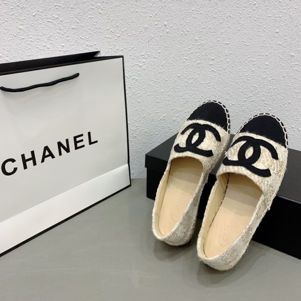 Chanel tweed espadrilles