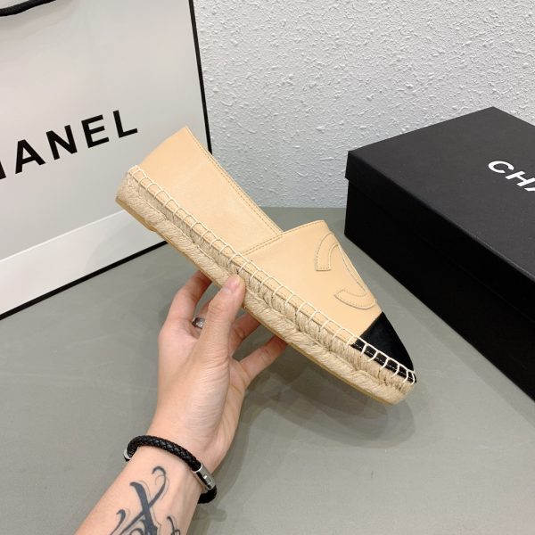 Chanel tweed espadrilles