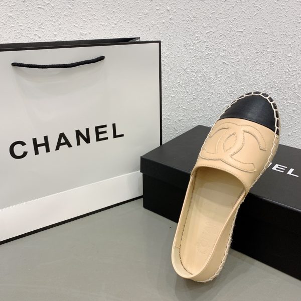 Chanel tweed espadrilles