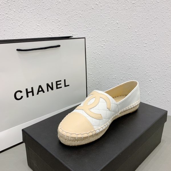 Chanel tweed espadrilles