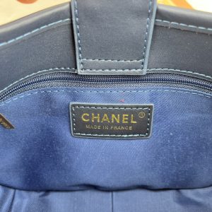 Chanel Small Messenger Bag in Washed Denim