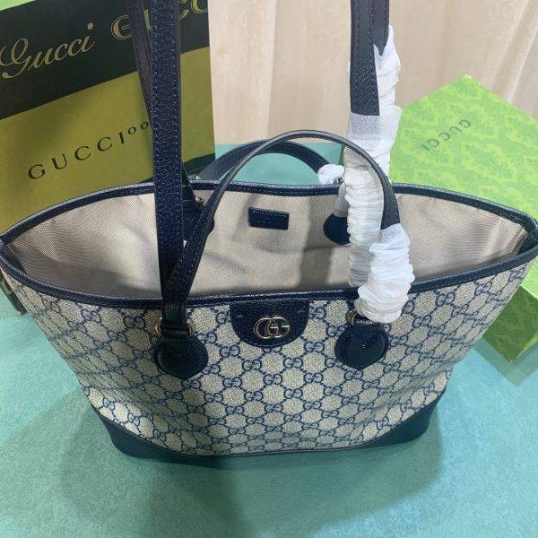 GUCCI OPHIDIA GG MINI TOTE BAG