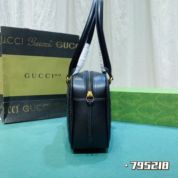 GG MARMONT SMALL TOP HANDLE BAG