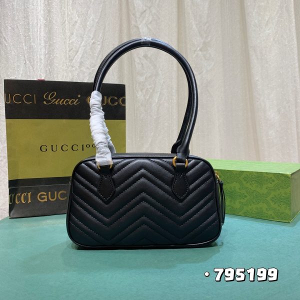 GG MARMONT SMALL TOP HANDLE BAG