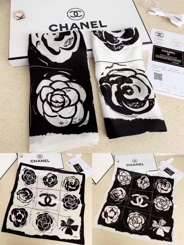 Chanel Silk Scarf