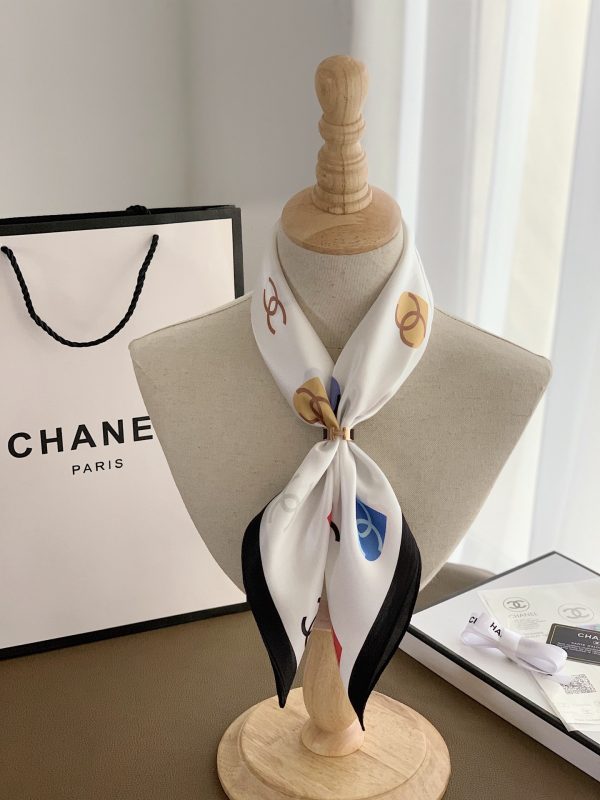 Chanel Silk Scarf