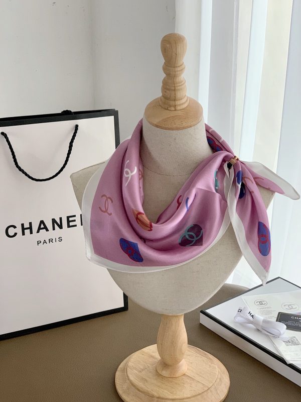 Chanel Silk Scarf