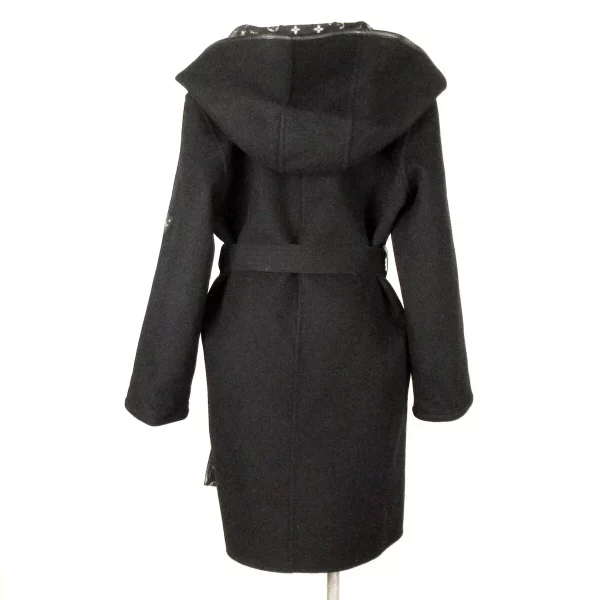 Hooded Wrap Coat Ready to Wear Louis Vuitton