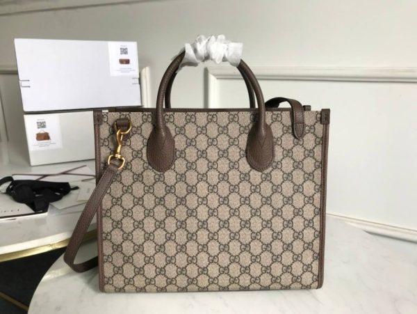 Gucci Beige Canvas Donald Duck Tote Bag