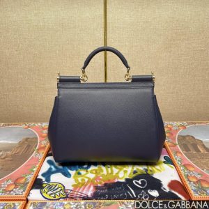 DG Small Dauphine Leather Sicily Bag