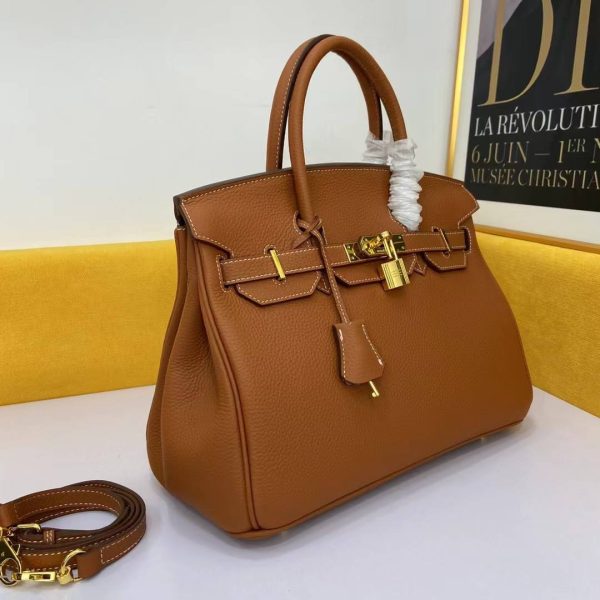 H BIRKIN GOLD HARDWARE CAMEL BROWN 30CM/11.8in