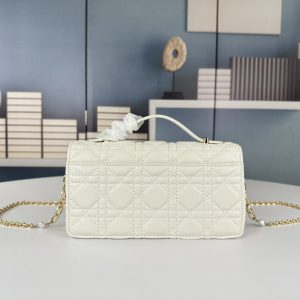 DIOR MISS DIOR MINI BAG WHITE 21CM S0980ONMJM030