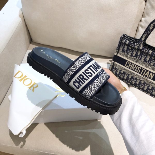 DIOR DWAY SLIPPER BLUE