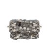 CHANEL SEQUIN MINI FLAP BAG SILVER 19CM