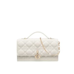 DIOR MISS DIOR MINI BAG WHITE 21CM S0980ONMJM030