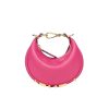 FENDI NANO FENDIGRAPHY FUCHSIA LEATHER CHARM PINK 16CM 7AS089AKKTF1MQA