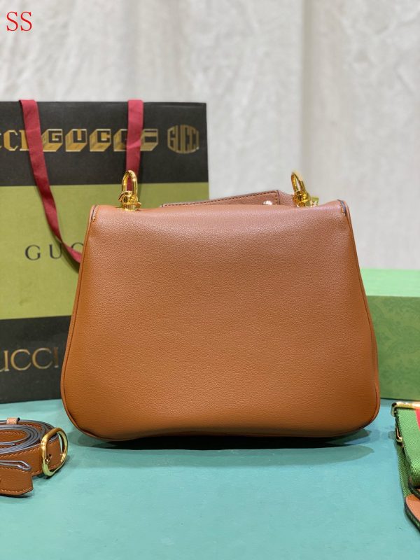 GUCCI BLONDIE MEDIUM BAG BROWN 29CM ‎