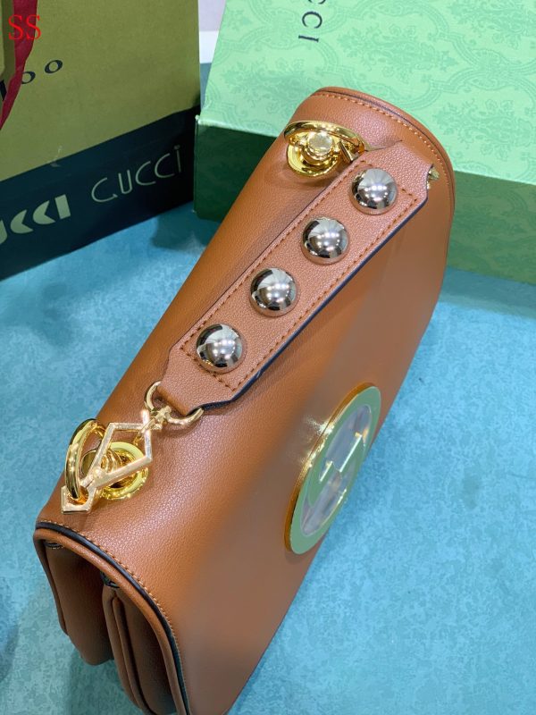 GUCCI BLONDIE MEDIUM BAG BROWN 29CM ‎