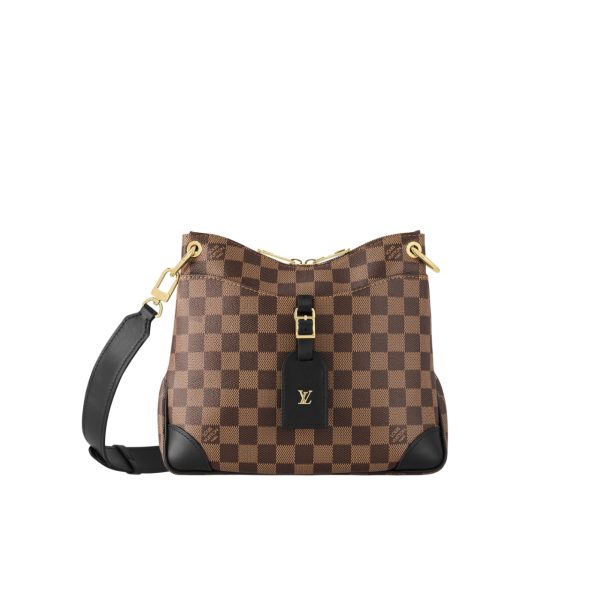 LOUIS VUITTON ODÉON PM DAMIER CANVAS BROWN N50064