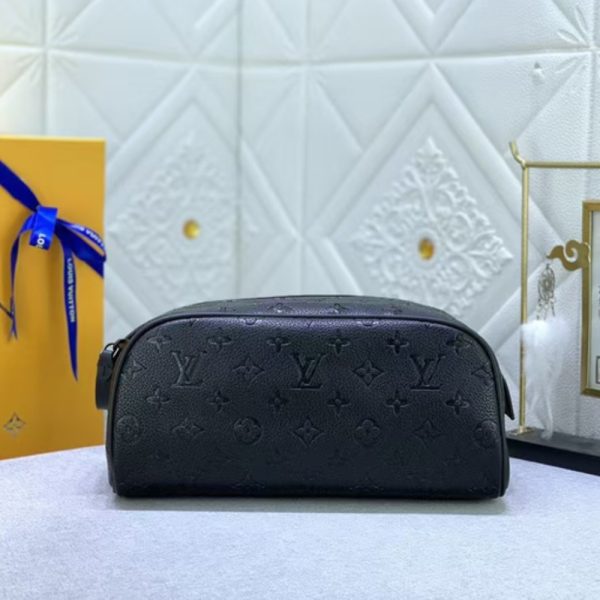 LOUIS VUITTON DOPP KIT MONOGRAM BLACK 27CM